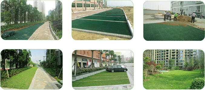 Gravel Grid, Gravel Reinforcement Grid, Plastic Grass Paving Grids