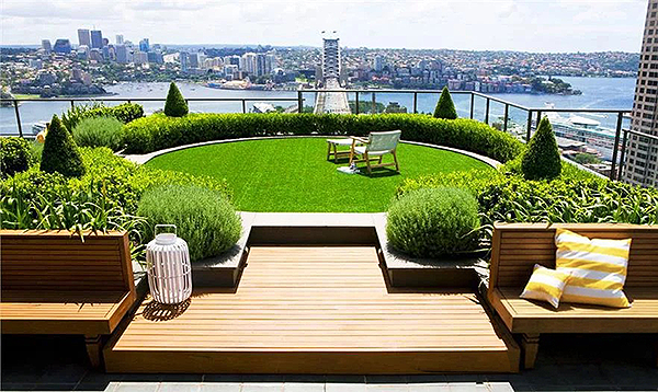 Green roofs mitigate urban heat islands