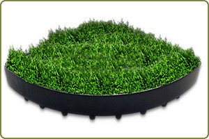 Vassoi semicircolari modulari Sedum Contenitore per fioriere Tetto verde
