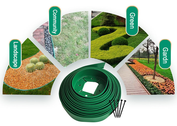 Our extensive range of landscaping solutions includes premium Landscape Edging, Lawn Edging, and Garden Edging products, ensuring your outdoor spaces are neat and well-defined. The durable Plastic Edging we offer is specifically designed to be both sturdy and adaptable to your garden's unique layout. For those seeking a sleek, modern aesthetic, our Flexible Black Landscape Lawn Edging is a popular choice, seamlessly blending with a variety of outdoor designs. Our versatile product line also features combined Landscape, Garden & Lawn Edging solutions to cater to all your gardening needs. Enhance the charm of your outdoor areas with our Garden Border Edging, perfect for creating crisp lines and adding a touch of elegance. The Lawn Border Edging options we provide are not only practical but also aesthetically pleasing, ensuring the borders of your lawn are well-maintained. Additionally, our Lawn Plastic Garden Edging Border offers a durable and eco-friendly solution, helping to define your garden spaces while contributing to a cleaner, greener environment.